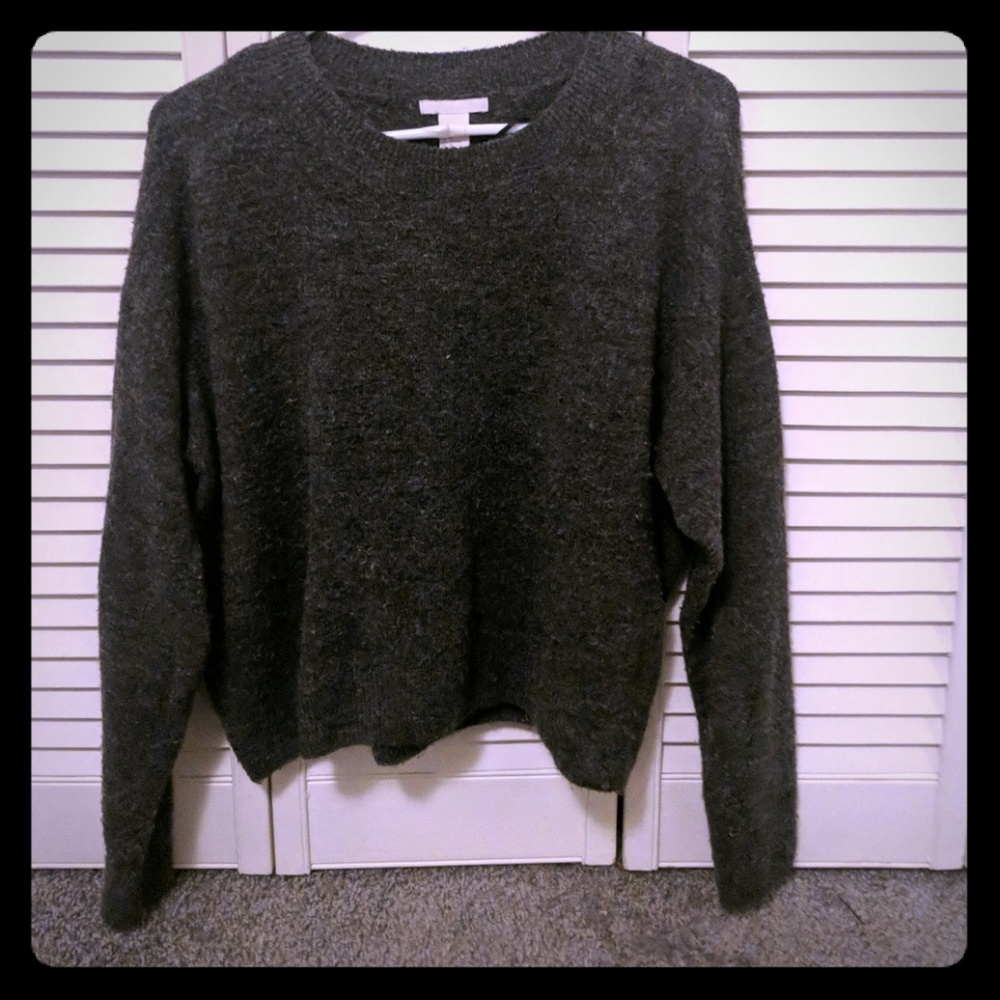 Gray sweater